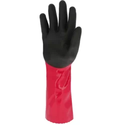 Gant tricoté enduit nitrile/PVC longueur 350mm