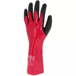 Gant tricoté enduit nitrile/PVC longueur 350mm