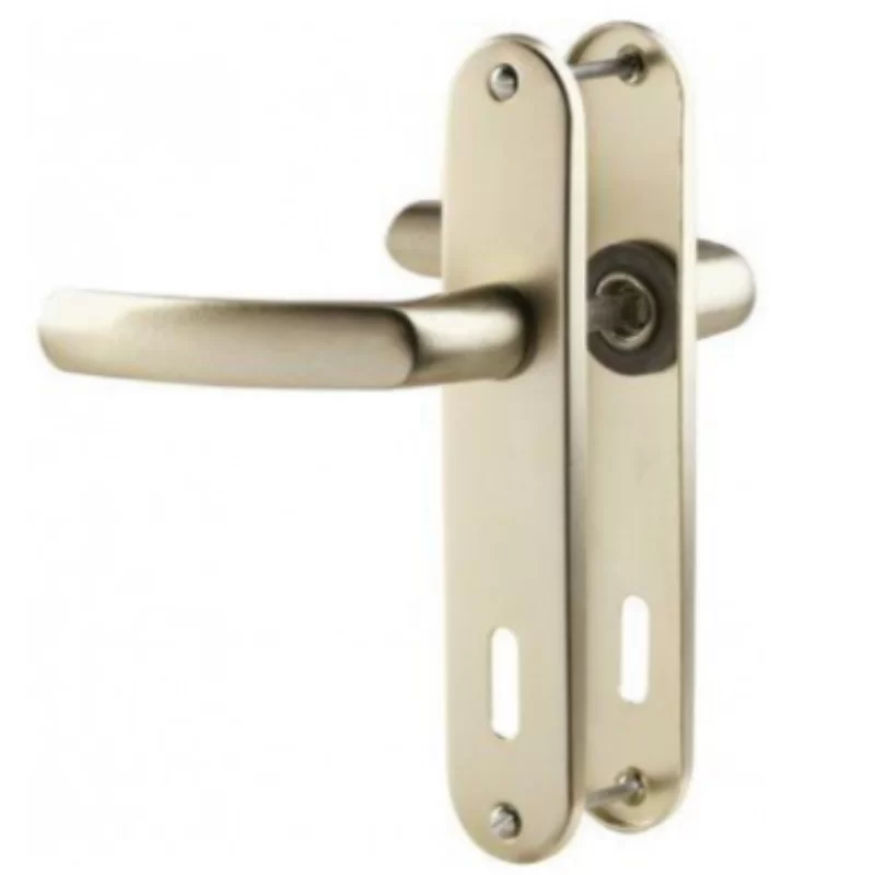 Poignée de porte Budget coloris champagne entraxe 165 mm