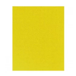 Feuille de papier corindon supérieur jaune longueur 230 mm hauteur 280 mm