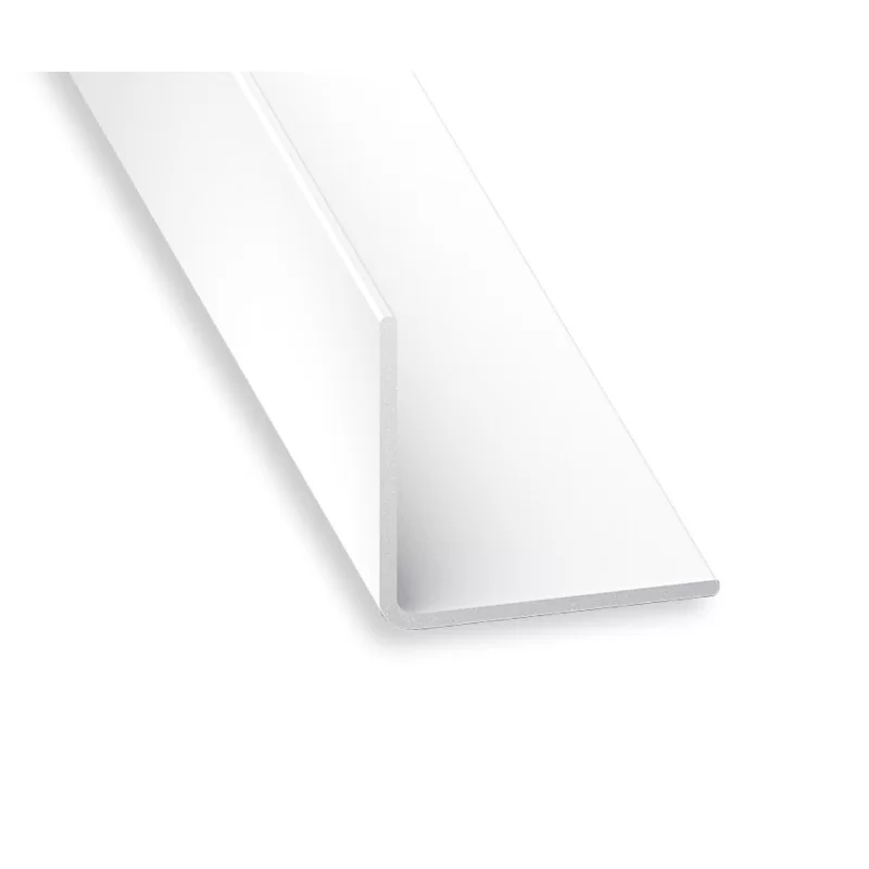 Cornière d'angle PVC blanche