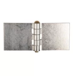 Charnière à souder acier 5 noeuds pour porte en métal Diamètre 12 mm