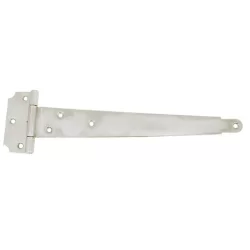 Penture anglaise percée Torbel acier blanc pour volet bois