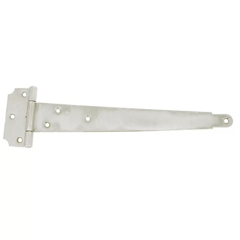 Penture anglaise percée Torbel acier blanc pour volet bois