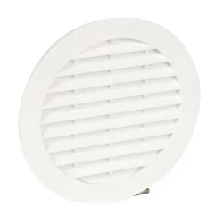 Grille de ventilation pour tuyaux fibre ciment Nicoll avec moustiquaire