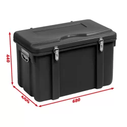 Coffre à outils rotomoulé Sori Solid'R étanche 680 x 400 x 480 mm capacité 120 litres