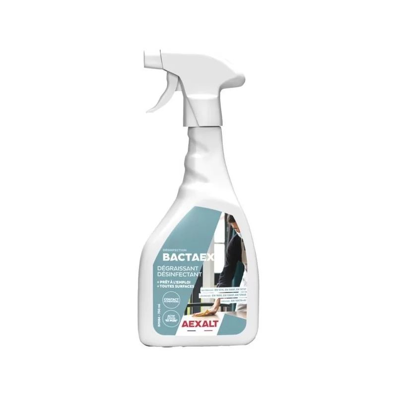 Spray dégraissant Bactaex vaporisateur de 750 ml