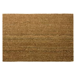 Tapis paillasson grattant en coco 100% naturel sur semelle PVC