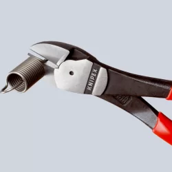 Pince coupante de côté à forte démultiplication Knipex Poignées gainées