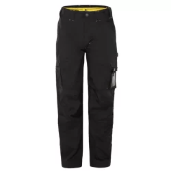 Pantalon de travail North Ways Adam noir avec emplacements genouillères