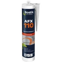 Mastic acrylique Bostik AFX 110 haute performance coloris blanc cartouche 310 ml