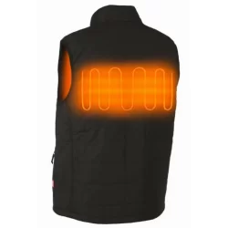 Gilet sans manche chauffant noir RIPSTOP M12 sans batterie