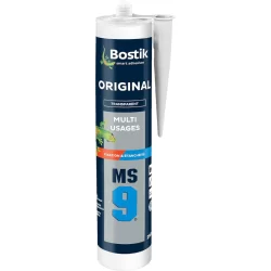 Mastic multi-usages colle et joint Bostik MS9 Original cartouche 300ml