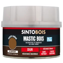 Mastic à bois SintoBois Dur pour réparer et restaurer le bois