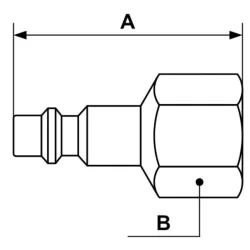 Embout fileté femelle cylindrique Prevost