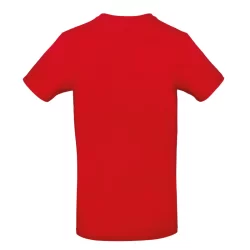 Tee Shirt homme manches courtes E190 red 100% coton