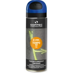 Traceur de chantier Tempo TP fluorescent temporaire 2-8 semaines 500ml