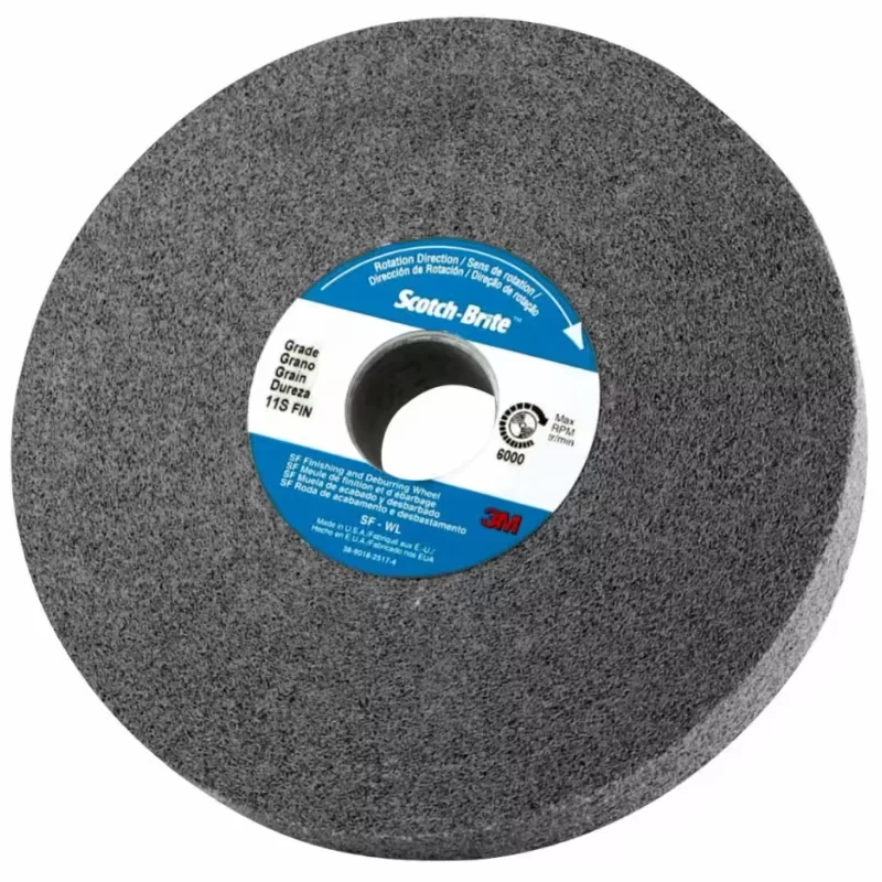 Roue abrasive enroulée 3M Scotch-Brite DB-WL pour ébavurage