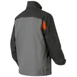 Blouson de travail G-Rock 65% polyester 35% coton Gris carbone et orange