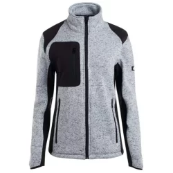 Veste de travail femme Louise North Ways 100% polyester couleur gris clair