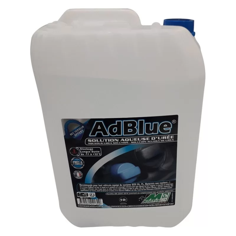 Adblue® solution aqueuse d'urée à 32.5% additivée