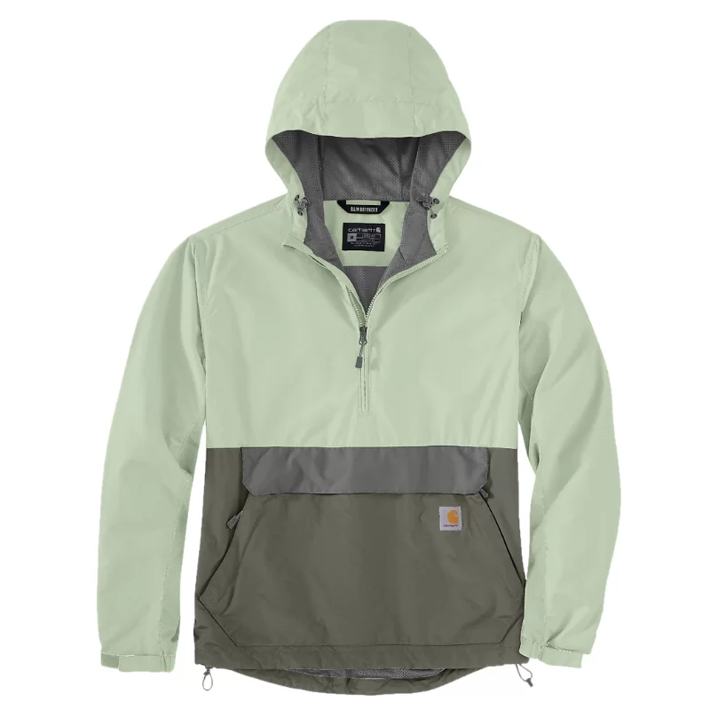 Veste à capuche imperméable et résistante Carhartt verte