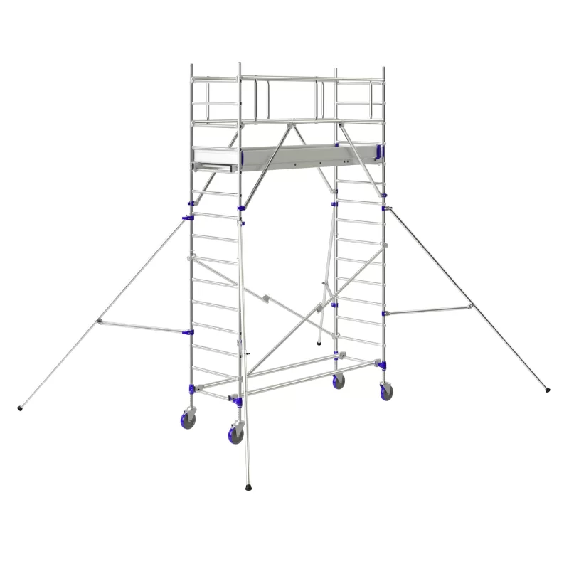 Echafaudage Tubesca Comabi TOTEM 2 LINE 250 hauteur travail 9,90 m