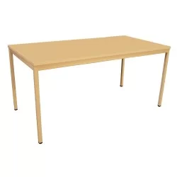 Table polyvalente Beige H 750 x L 1 600 x P 800 mm