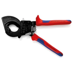 Coupe câble à cliquet Knipex pour câble en cuivre et aluminium