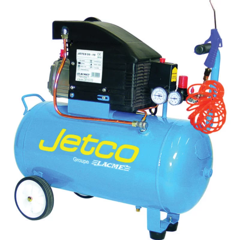 Compresseur Jetco 50 Lacme 50 litres 8 bar monobloc monocylindre