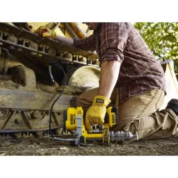 Pompe à graisse Dewalt DCGG571M1-QW XR avec 1 batterie 4Ah chargeur et coffret