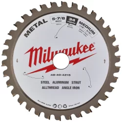 Lame 203 mm Métal Scie circulaire Milwaukee pour MCS 66 Z 50 dents