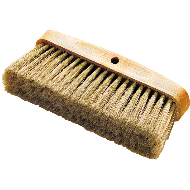 Brosse à patine 235 x 60 mm en fibres de soies de Chine