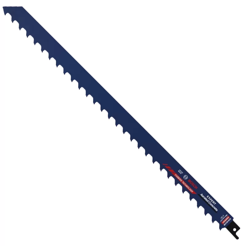 Lame de scie sabre Expert Aerated Concret S2041HM pour béton cellulaire Longueur 400 mm