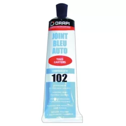 Mastic joint souple multi usages Orapi 102 Bleu Auto pour collage et étanchéité  Tube 100g