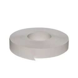 Bande de chant pré-encollée blanc lisse satiné 23mm x 25ml