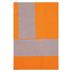 Tee shirt manches longues haute visibilité Coverguard Suno orange et bleu marine