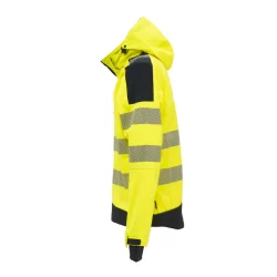 Veste SoftShell réfléchissantes et col haut MIKY Jaune Fluo