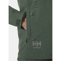 Veste softshell capuche Oxford Hooded verte