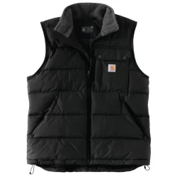 Blouson homme Montana à capuche zippé déperlant et anti-vent Noir