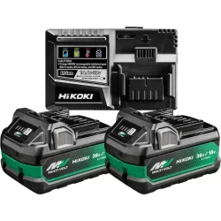 Kit de 2 batteries 36 V 2.5 Ah et chargeur 14.4V + 18V