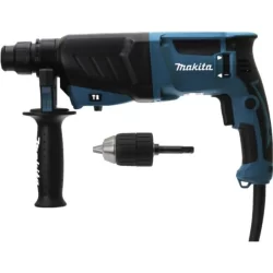 Perforateur burineur SDS-Plus 800W 26mm Makita HR2630X7 avec coffret pics et burins