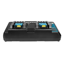 Chargeur Makita rapide 2 batteries Makstar Li-Ion 14,4 à 18 Volts DC18RD