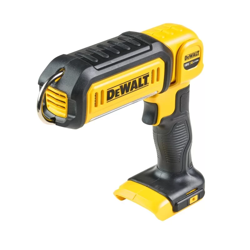 Lampe LED DeWalt XR 18V DCL050 faisceau large tête articulée (sans batterie ni chargeur)