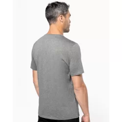 Tee shirt Supima col V K3002 couleur Grey Heather