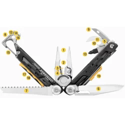 Pince Leatherman SIGNAL multifonction 19 outils en 1