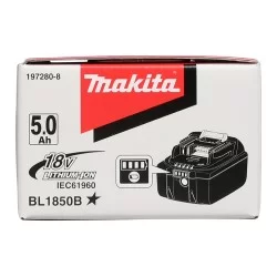 Batterie BL1850B Makstar 18V 5.0Ah Li-Ion Makita avec témoin de charge intégré