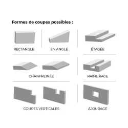 Table de découpe au fil vibrant pour isolants en valise