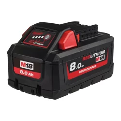 Batterie 18 volts 8Ah High Output M18 HB8 Milwaukee