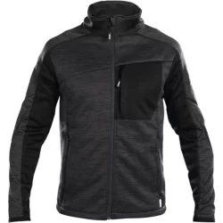 Veste polaire CONVEX gris et noir